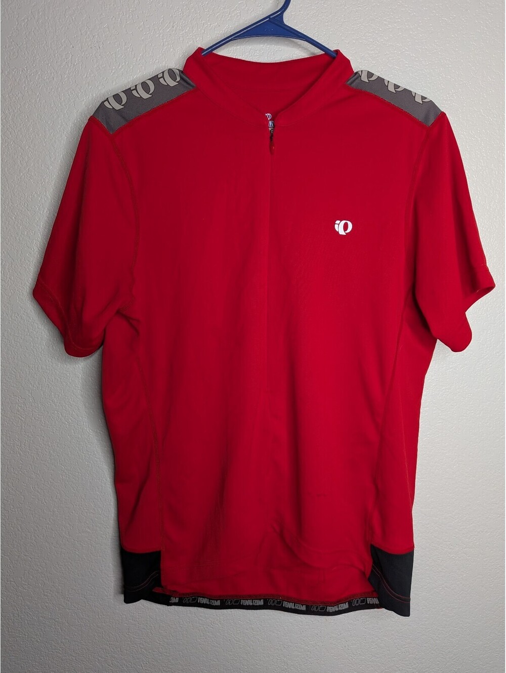 Pearl Izumi Select Series Red Short Sleeve Cycling Jersey Mens size Large